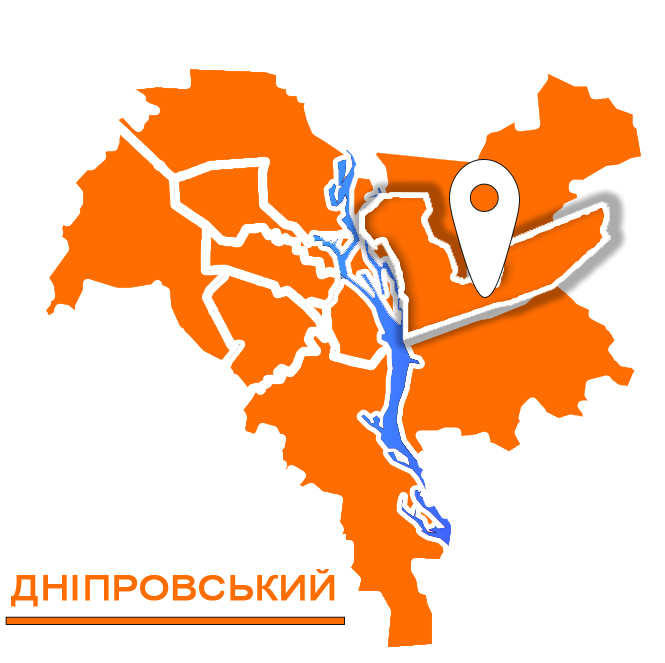 грузовое такси в днепровском районе киева карта картинка